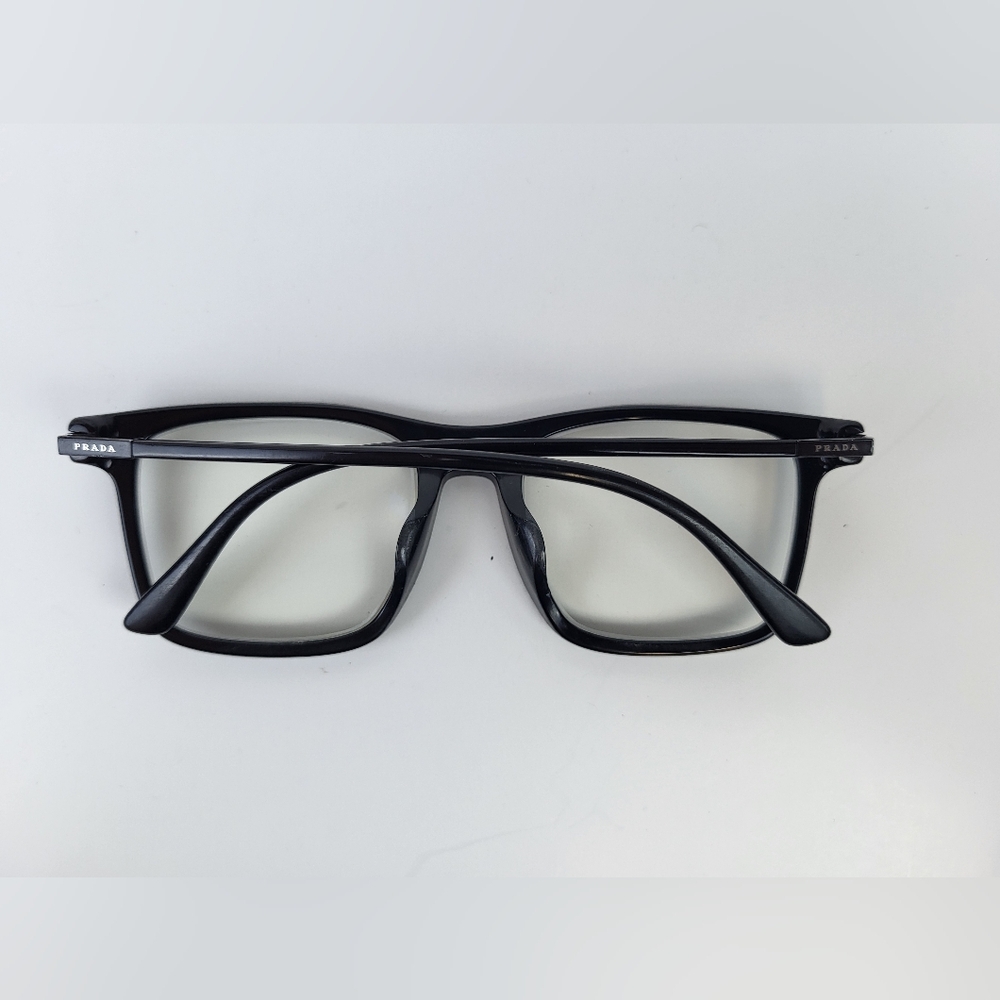 Prada SPR 19xF Eyeglasses Frame Black 54/19 For Men - Picture 7 of 7